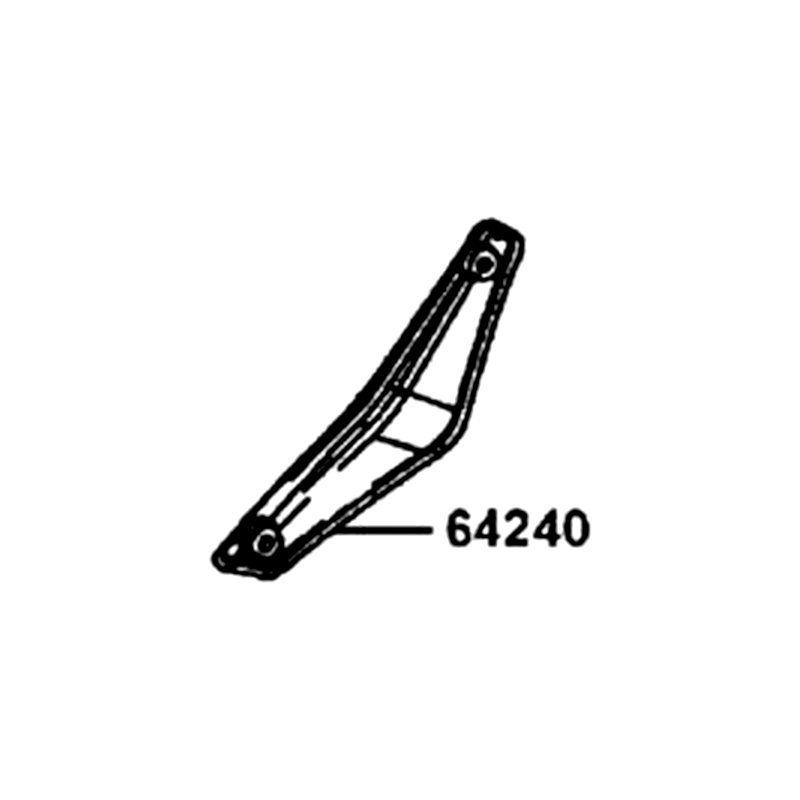 64240-LGC6-E00-N1R COVER L WIND SCREEN (Black) — diagram cutout