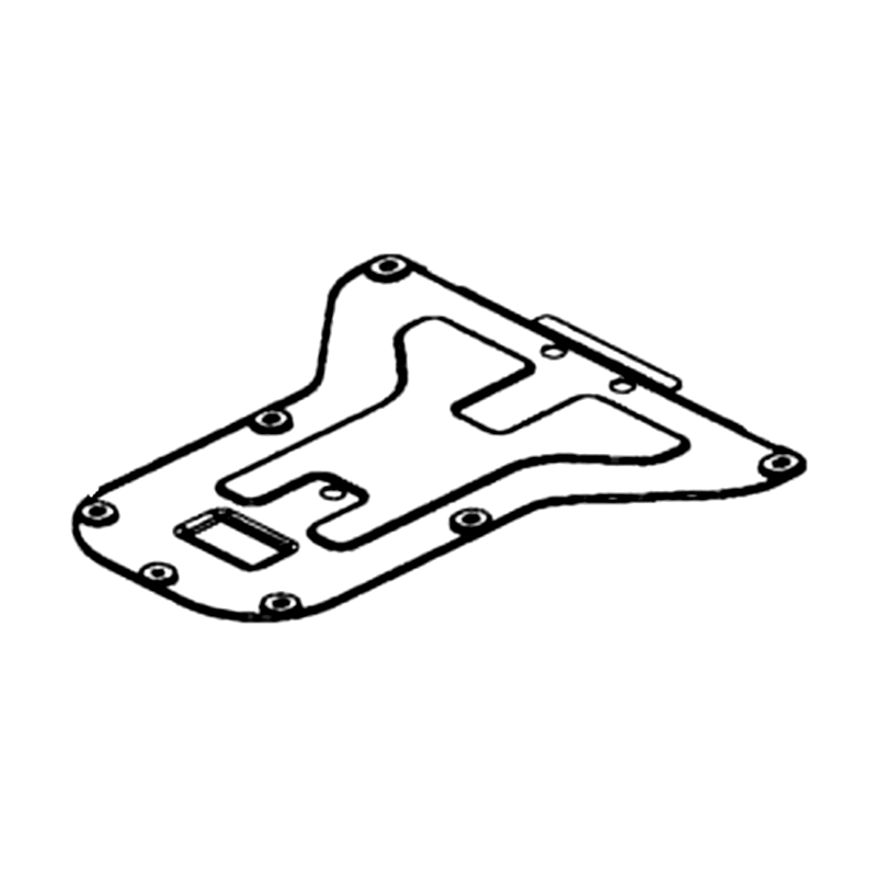 64300-ALE8-E00-N1R PLATE SKID (Black) — diagram cutout