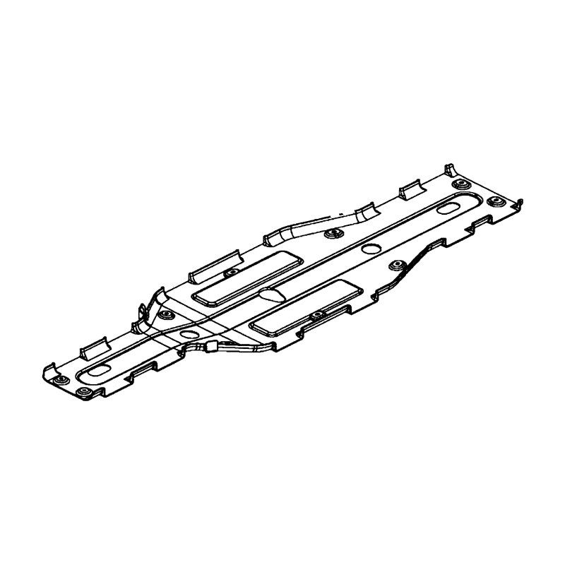 64300-LFE9-E01-N1R PLATE SKID (Black) — diagram cutout