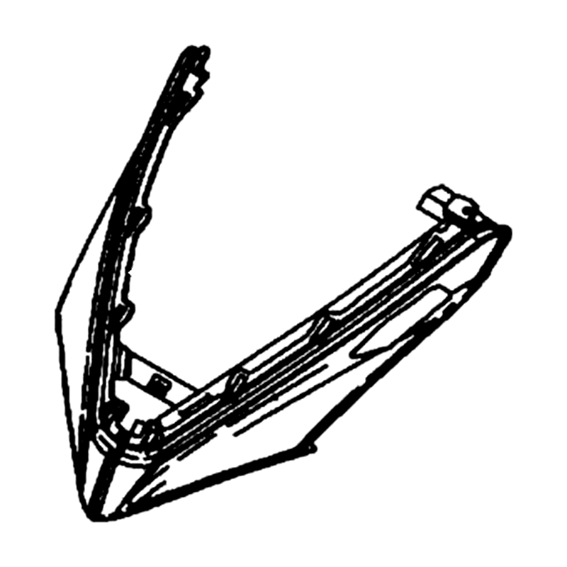 64301-LGC6-E00-T01 COVER FRONT — diagram cutout