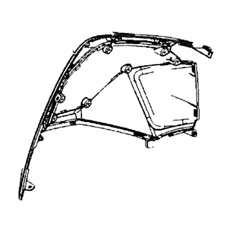 64302-AGJ5-M30-JJP MOLDING A.R SIDE — diagram cutout