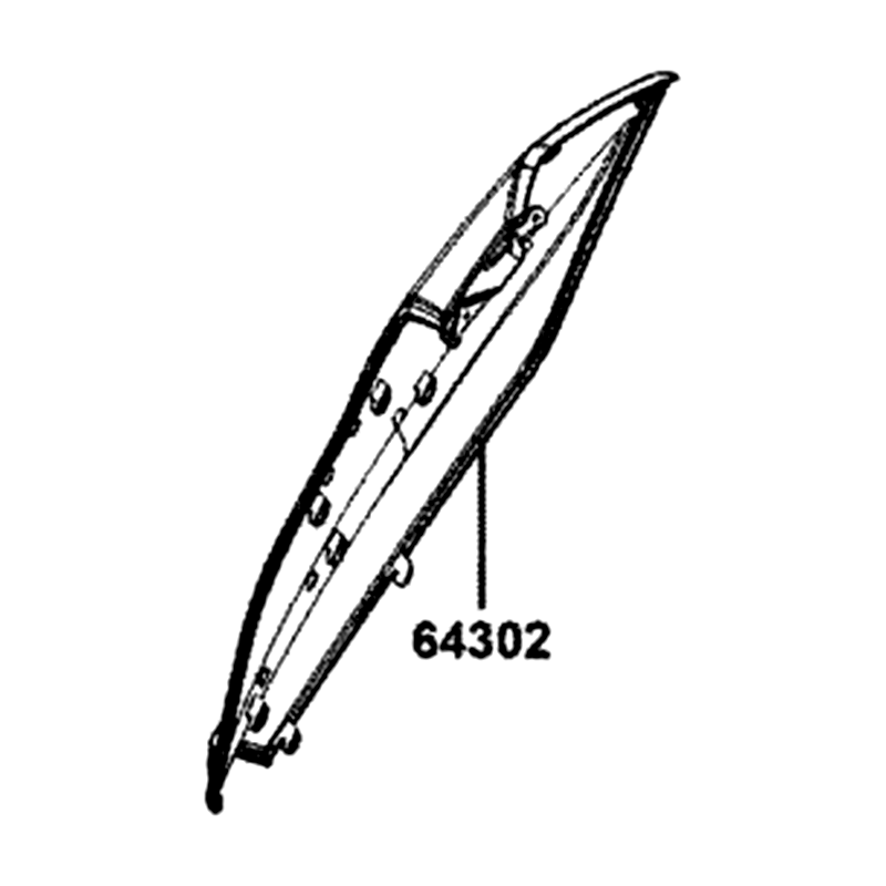 64302-AKB8-E00-N1P MOLDING A R SIDE — diagram cutout