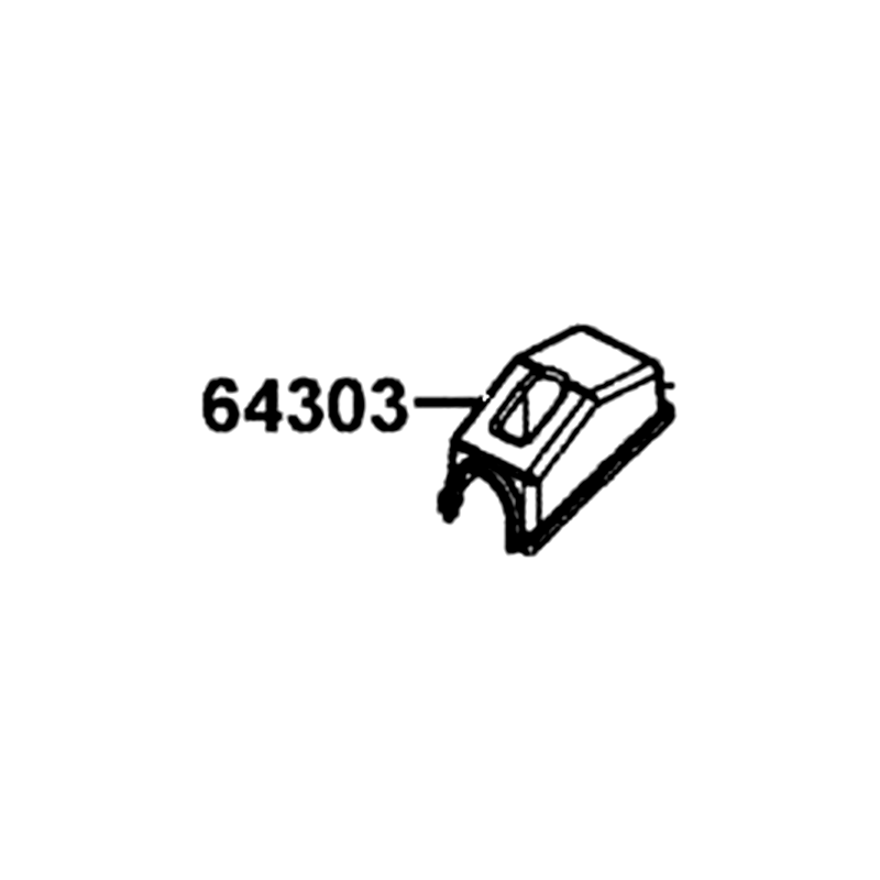 64303-LLB1-900 COVER CVT ELEMENT — diagram cutout
