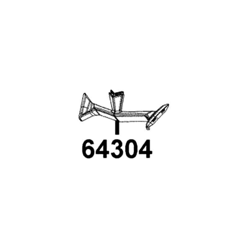 64304-AHF8-M40-N1R GRILL FR COVER — diagram cutout