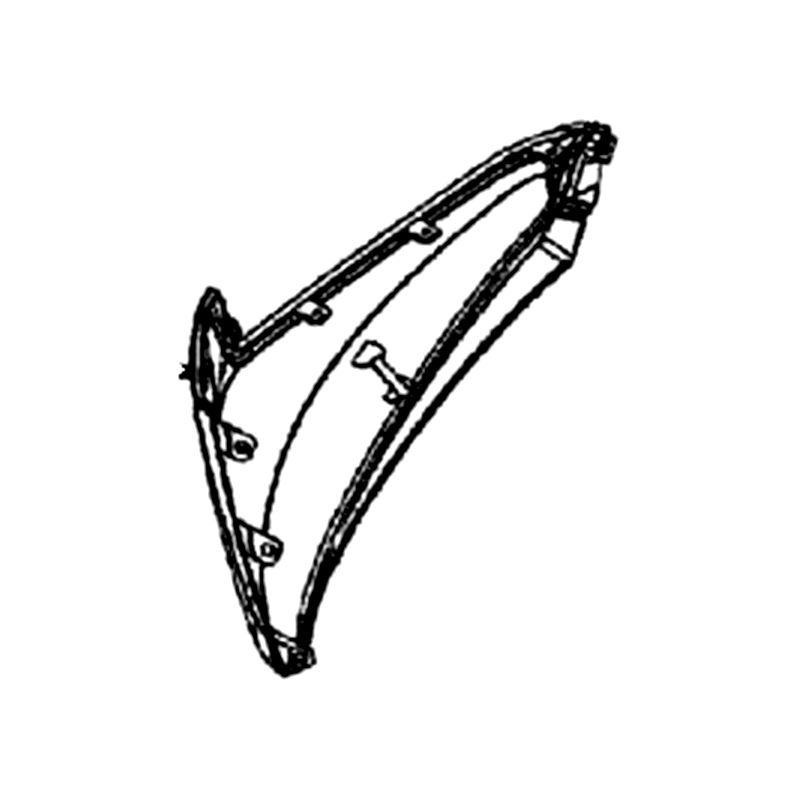 64305-ABD2-C00-66P SKIRT A R SIDE — diagram cutout