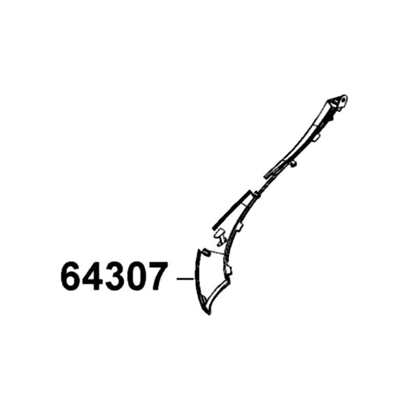 64307-AEB9-E00-26P SKIRT B R SIDE — diagram cutout