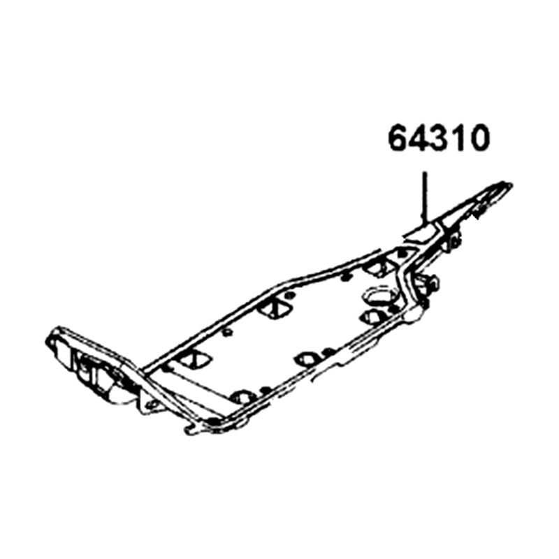 64310-AGJ5-E00-N1R PANEL A, R FLOOR (Black) — diagram cutout