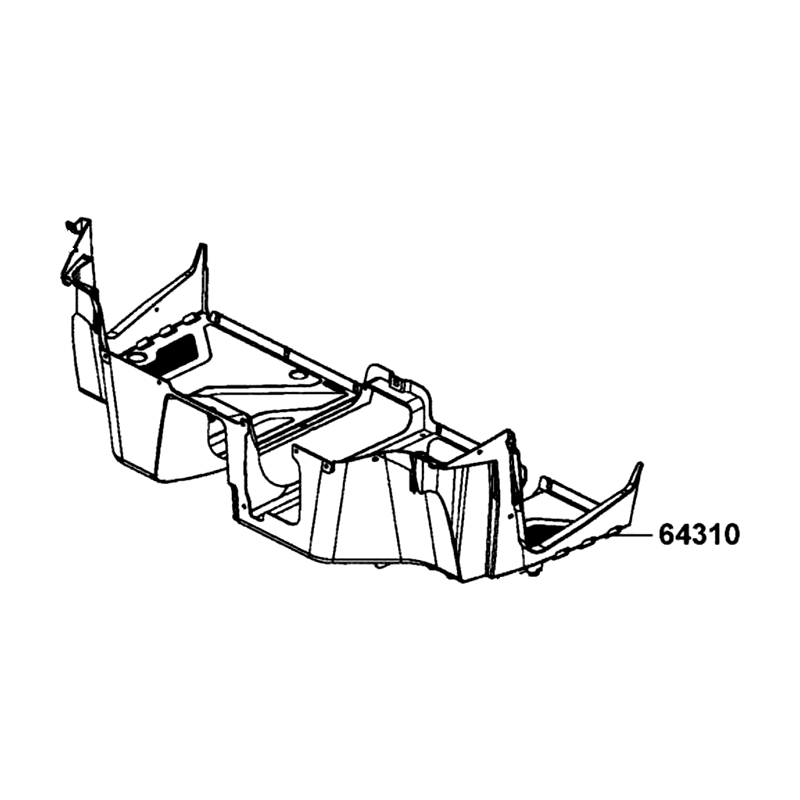 64310-ALE8-E00-N1R FLOOR PANEL (Black) — diagram cutout