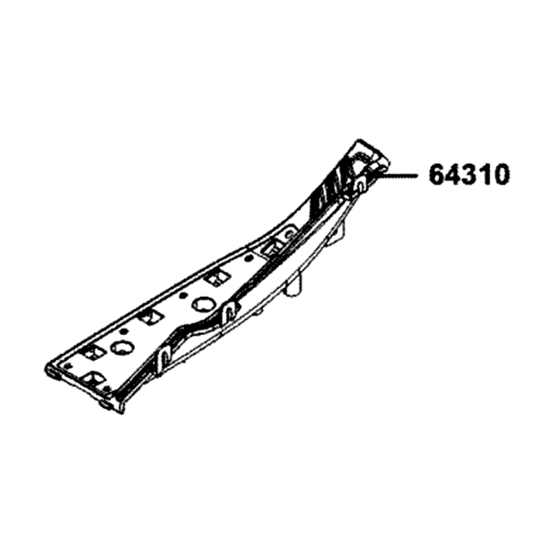 64310-BAA7-E00-N1R PANEL A R FLOOR (Black) — diagram cutout