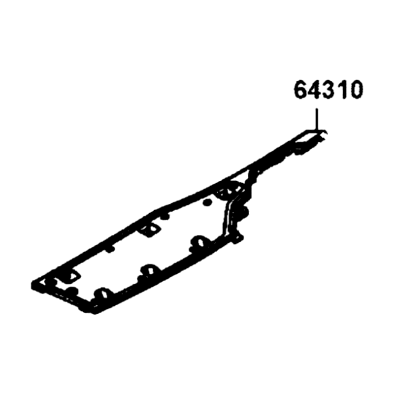 64310-LGC6-E00-N1R PANEL A R FLOOR (Black) — diagram cutout