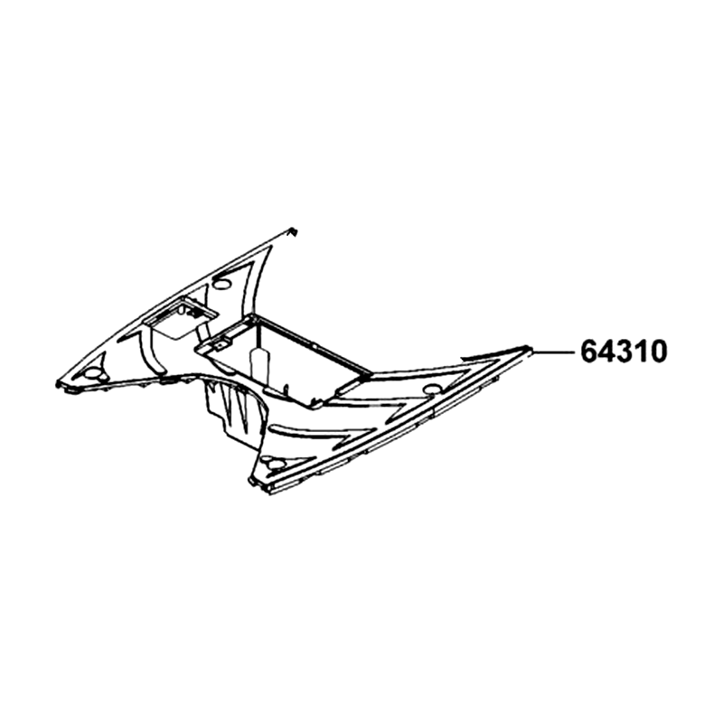 64310-LGE5-E00-N1R FLOOR PANEL (Black) — diagram cutout