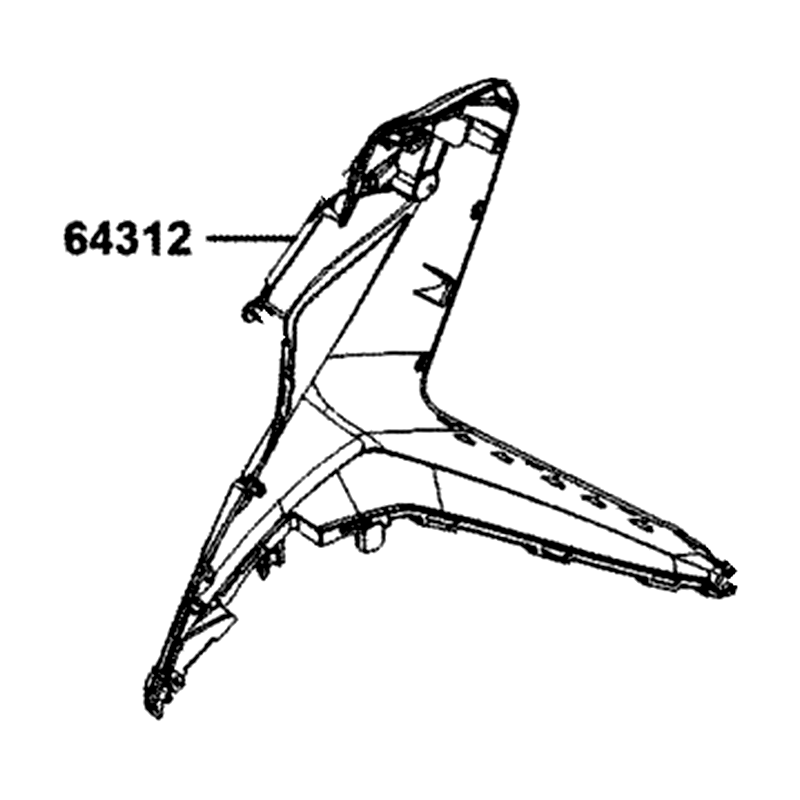 64312-BAA7-E00-JEP MOLDING B R SIDE — diagram cutout