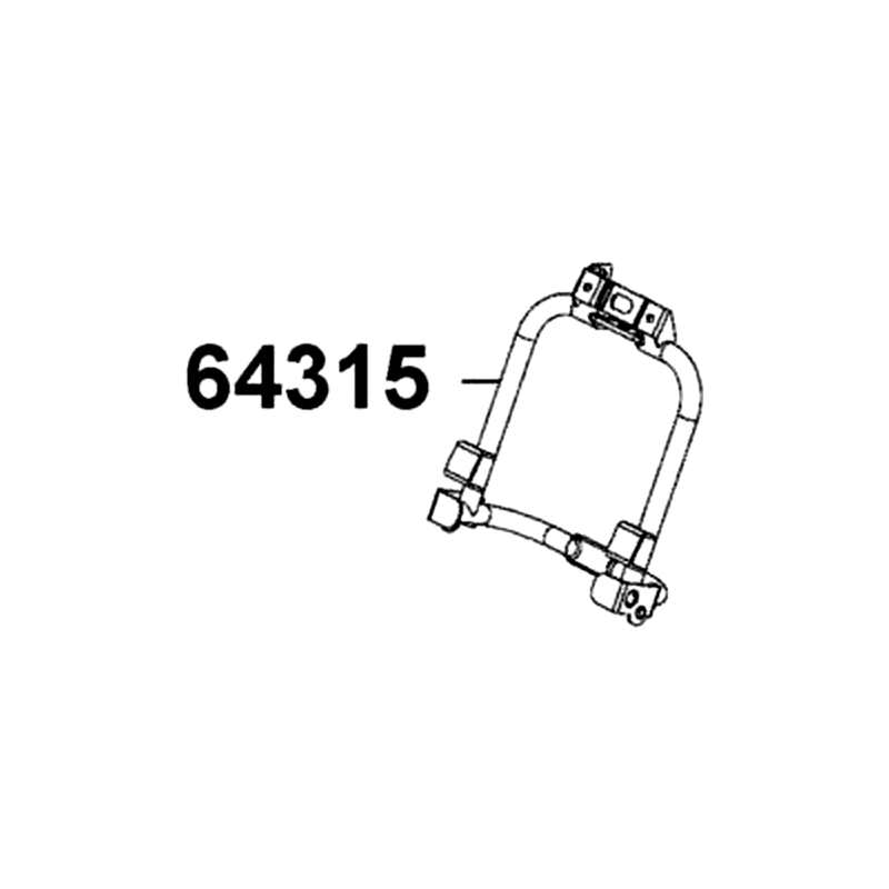64315-ACC1-E10 CARRIER FR CONNECT — diagram cutout