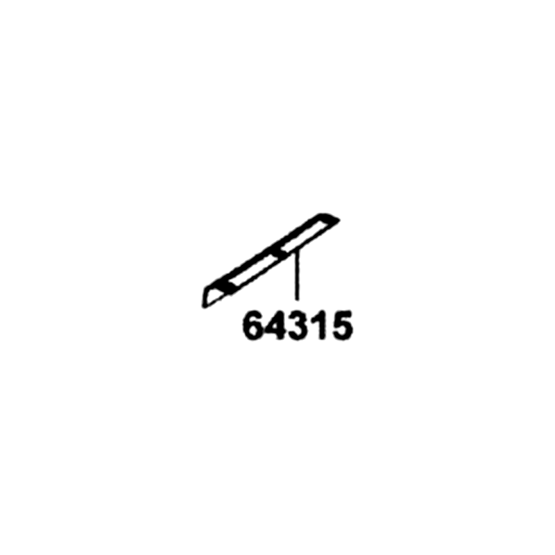 64315-LEE8-E01-N1R SIDE PANEL R FOOTREST (Black) — diagram cutout