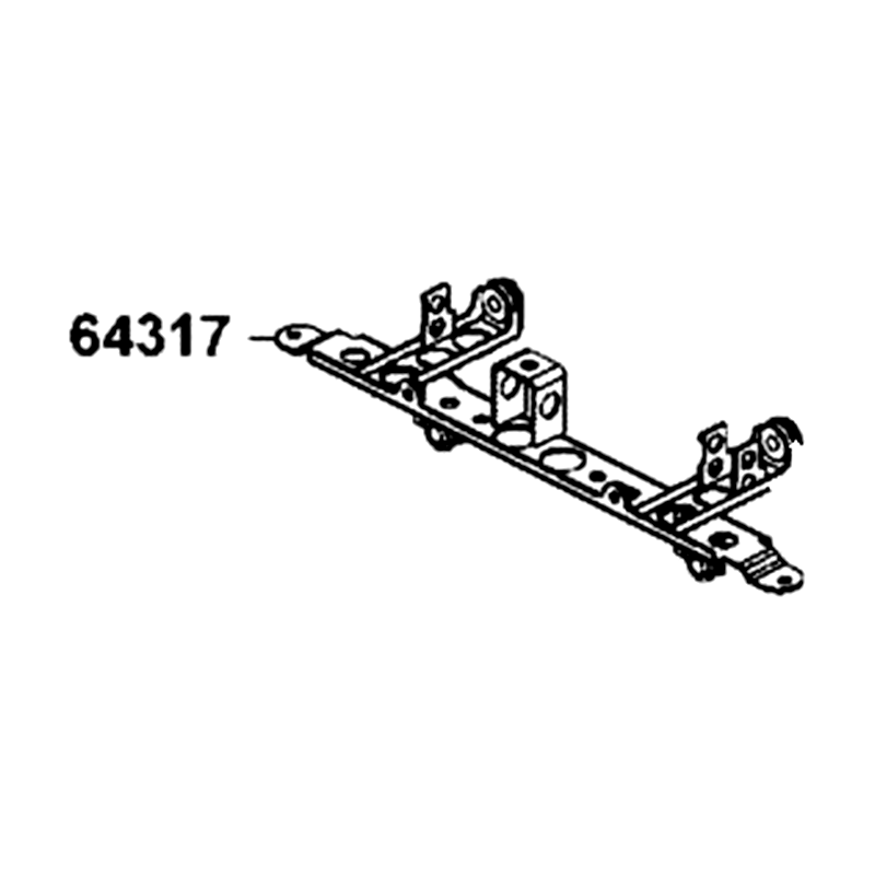 64317-AGA8-E00 BRKT RADIATOR UPPE — diagram cutout