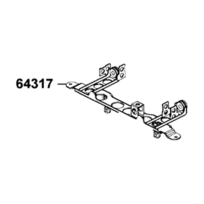 64317-LDB5-E00 STAY RADIATOR UPPER — diagram cutout
