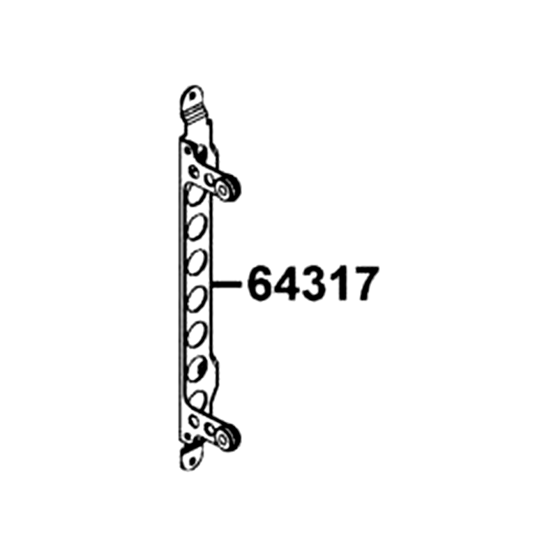 64317-LEE8-E00 STAY RADIATOR — diagram cutout