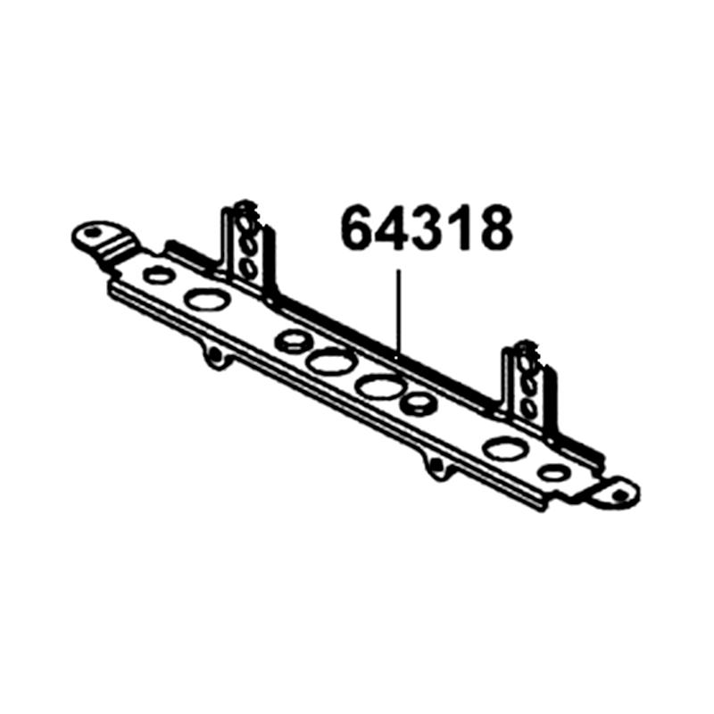 64318-LKM5-E00 BRKT RADIATOR LOWER — diagram cutout
