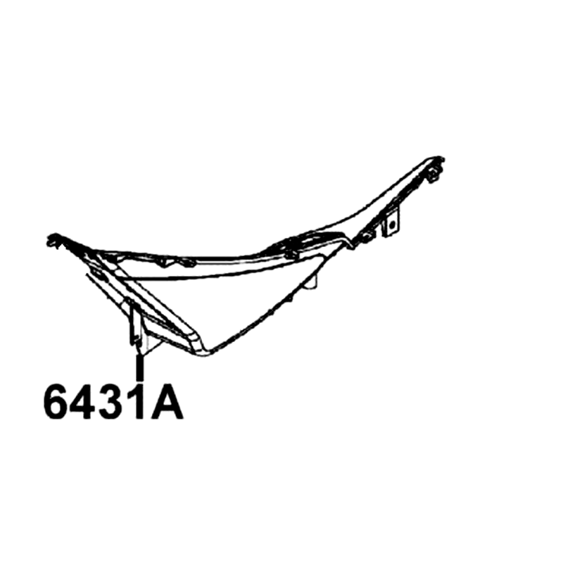 6431A-ABD2-C00-N1R "ASSY., PANEL R FLOOR" — diagram cutout