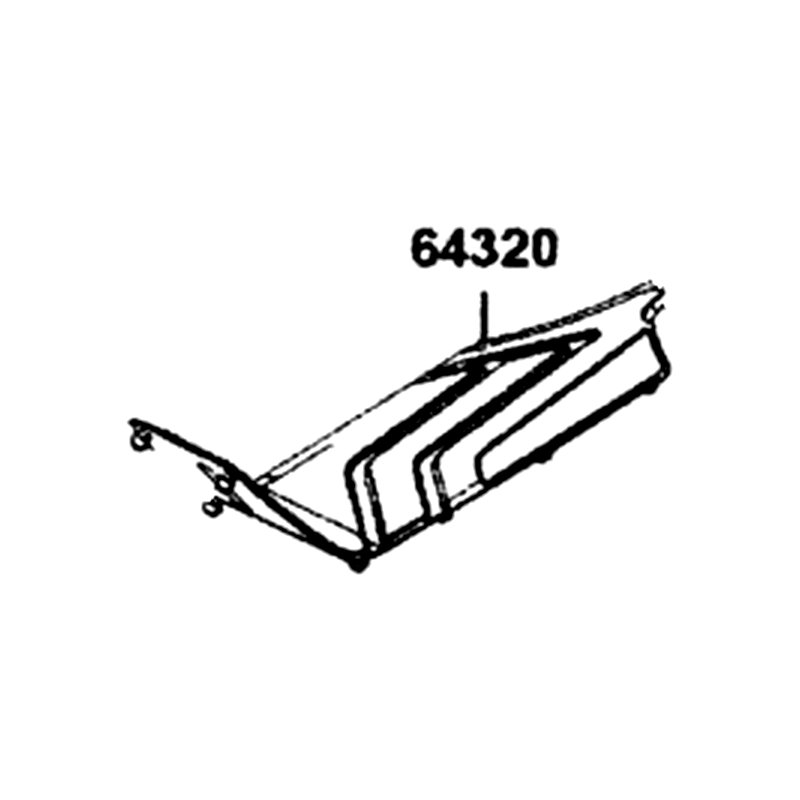 64320-AGJ5-E00-N1R MAT, R FLOOR (Black) — diagram cutout