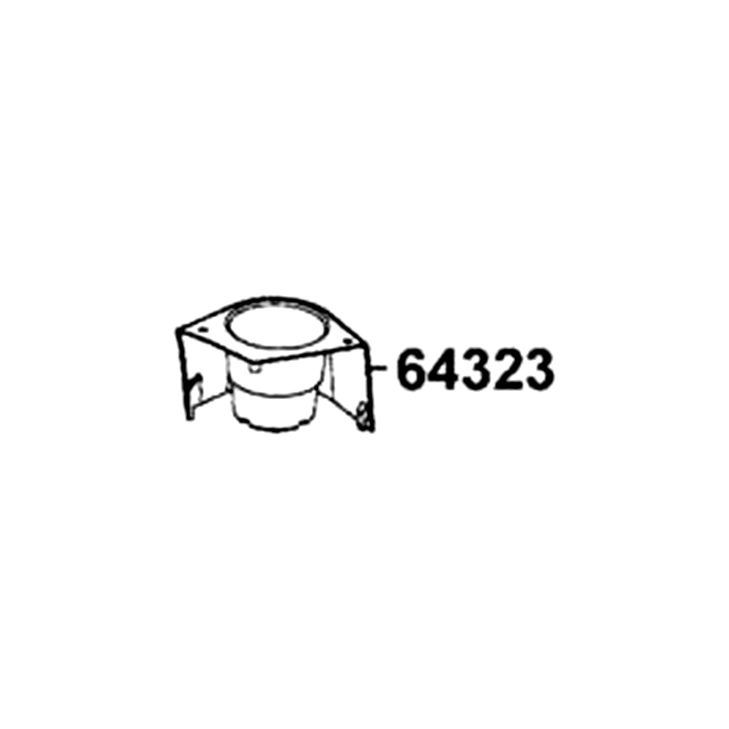 64323-ALE8-E00-N1R HOLDER LH DRINK (Black) — diagram cutout