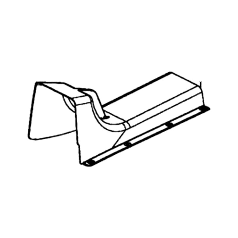 64330-ALE8-E00-N1R COVER TUNNEL (Black) — diagram cutout