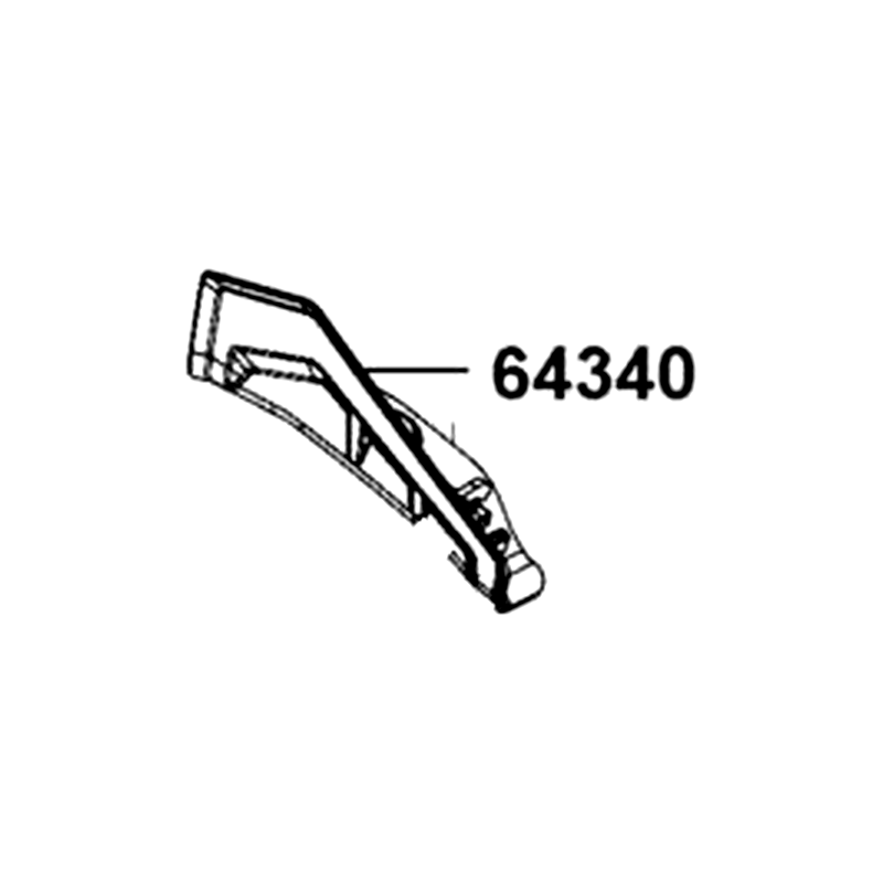 64340-AGA8-E00-N1R GUARD.LH BOOTS (Black) — diagram cutout