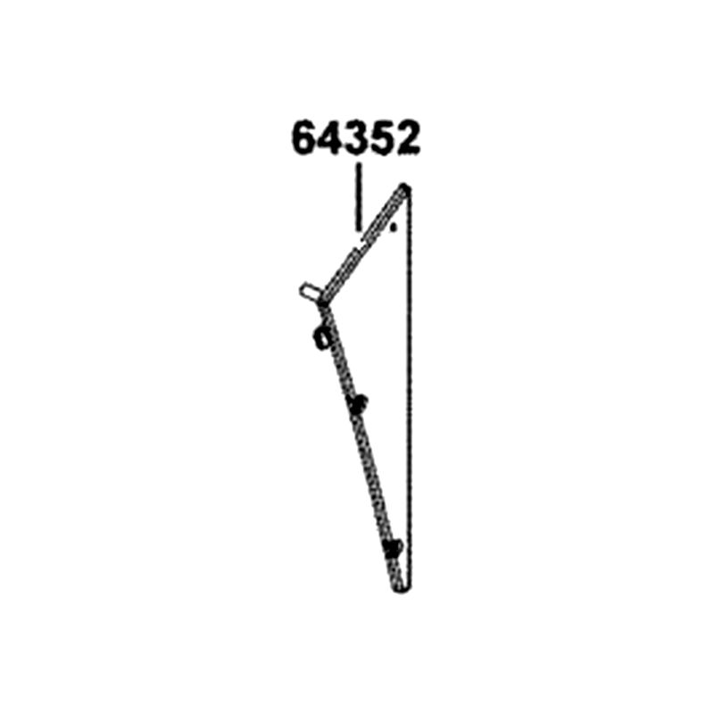 64352-AGA5-M00-N1R COVER INNER R FOOTREST (Black) — diagram cutout