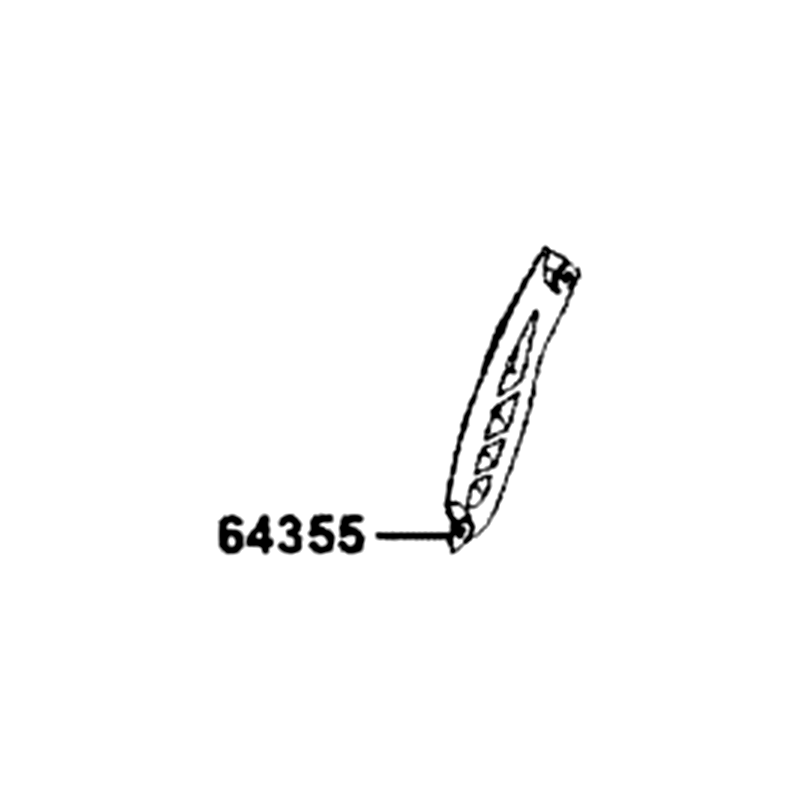64355-AGJ5-E00-N1R COVER B, R SIDE (Black) — diagram cutout