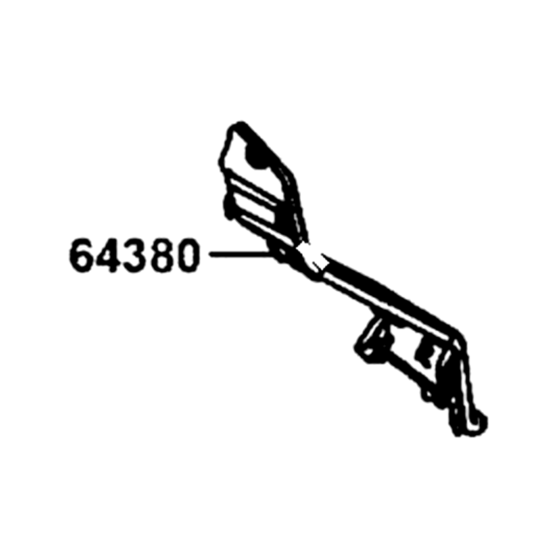 64380-LGC6-E00-N1R PANEL B L FLOOR (Black) — diagram cutout