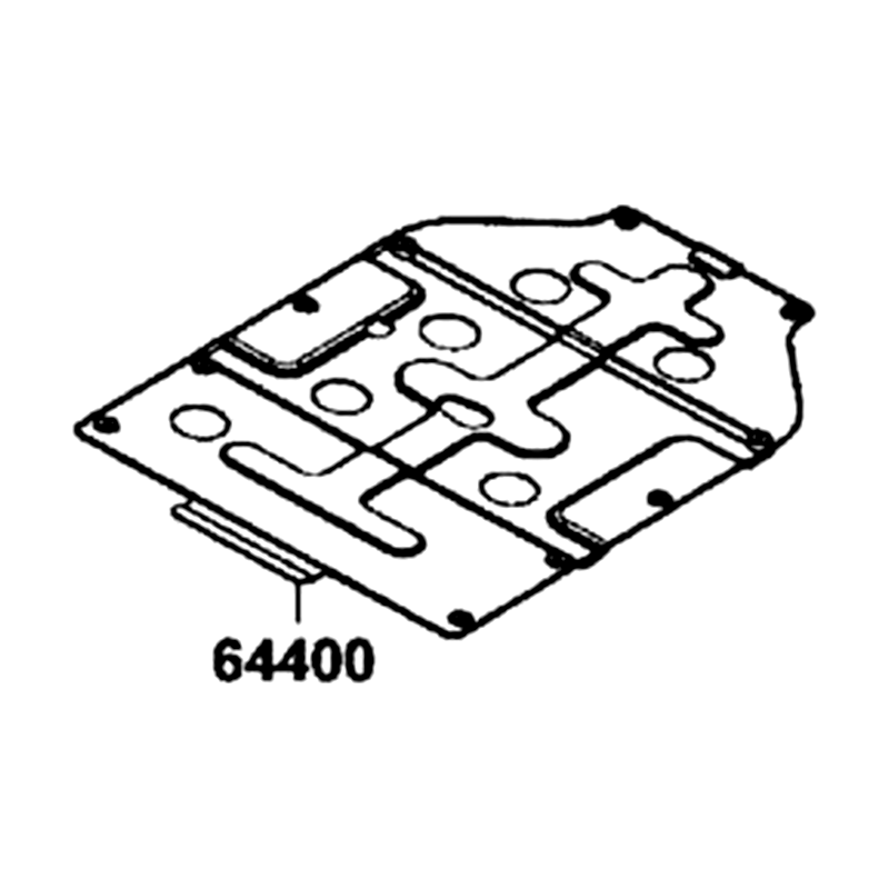 64400-LEE8-E01-N1R GUARD ENGINE (Black) — diagram cutout