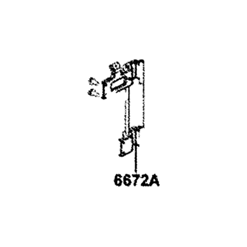 6672A-AGA5-M00 BRKT R COMP DOOR — diagram cutout
