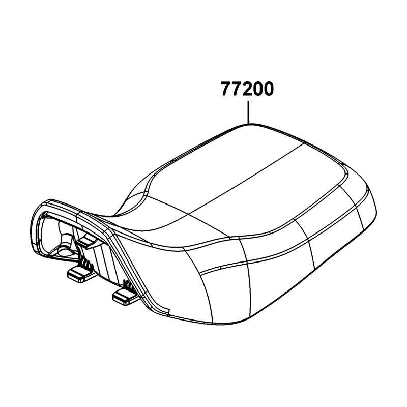 77200-AGA1-M00-T01 SEAT ASSY — diagram cutout