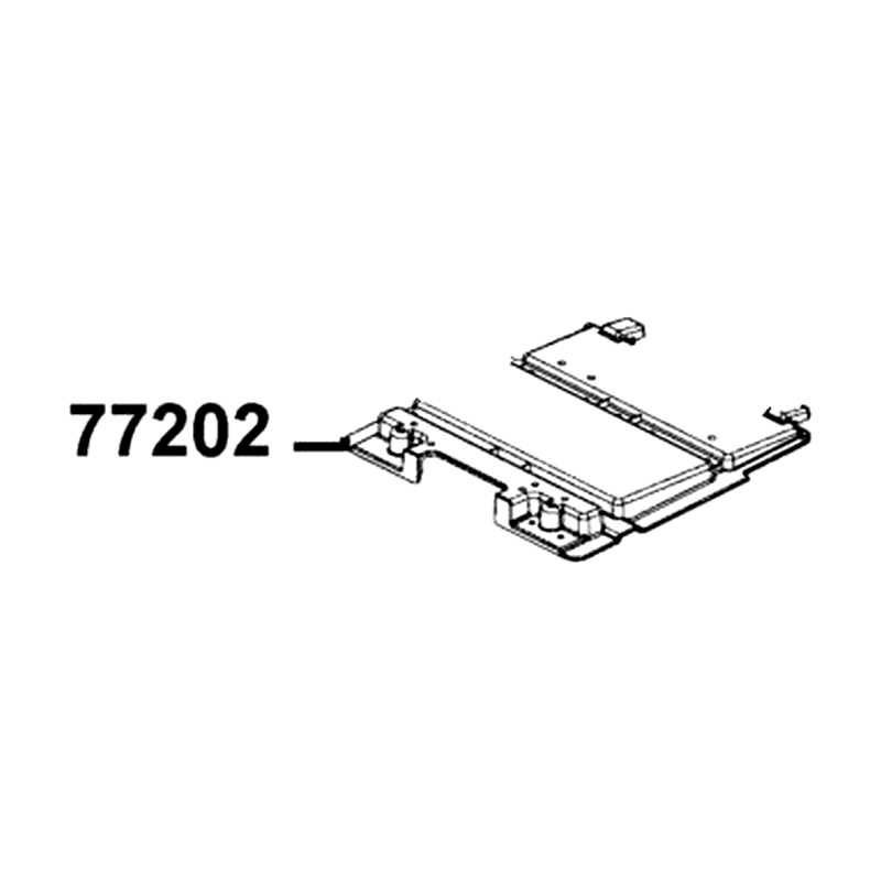 77202-LEE8-E00 BOTTOM PLATE, SEAT — diagram cutout
