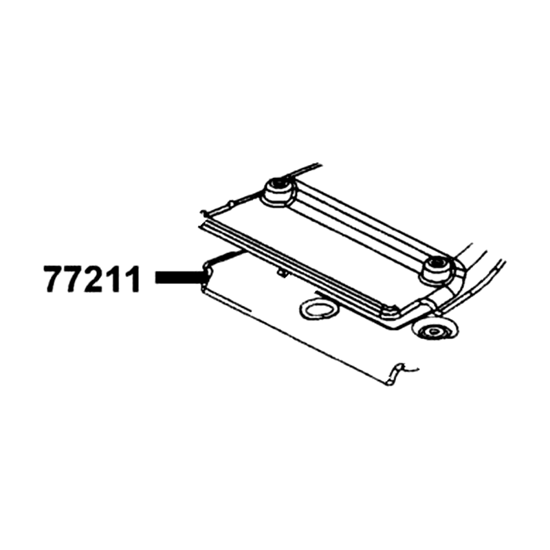 77211-LCB9-C10 "PLATE COMP., BACK SEAT" — diagram cutout