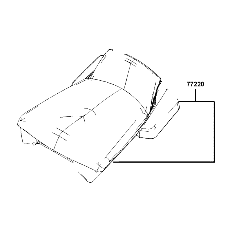 77220-AGJ5-E00-T01 SEAT RR ASSY — diagram cutout