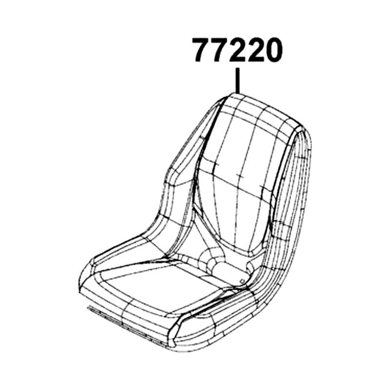 77220-LEE8-E00-T01 SINGLE SEAT ASSY (REACH) — diagram cutout