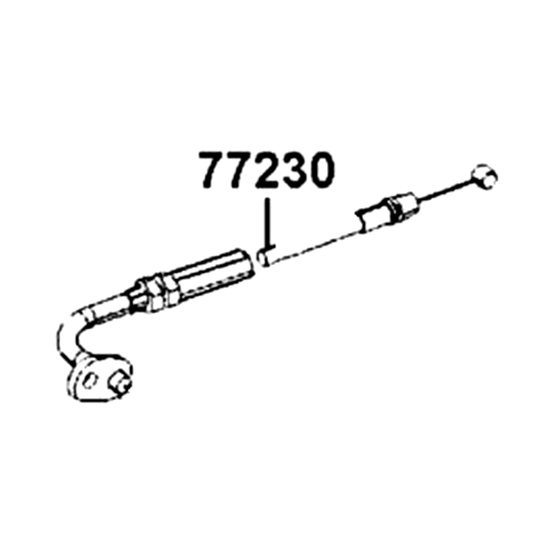 77230-LGC6-E00 CABLE ASSY FR INNER BOX LOCK — diagram cutout