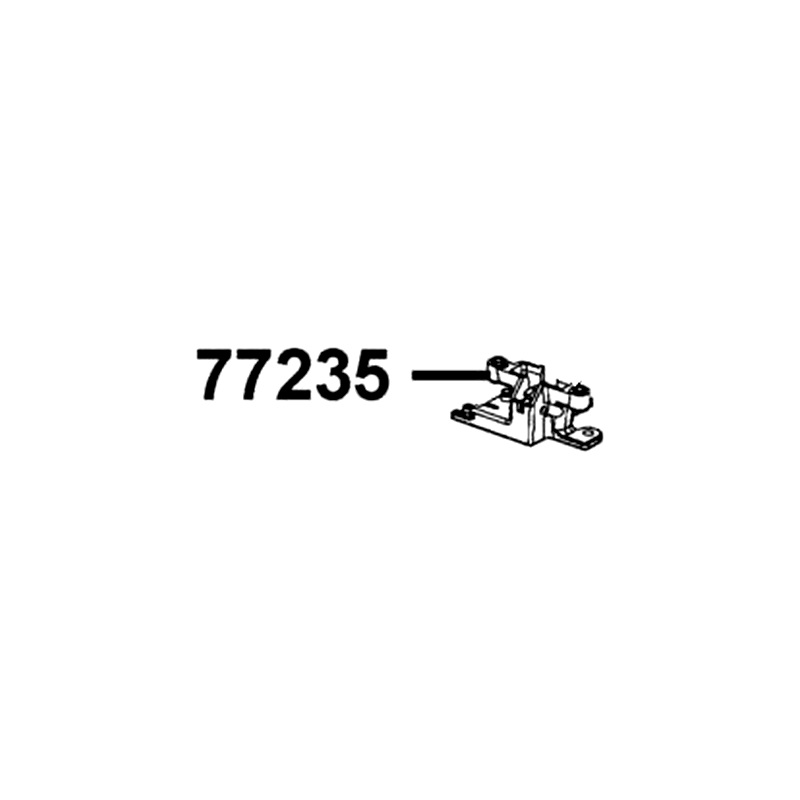 77235-LGB5-E10 SEAT CATCH COMP — diagram cutout