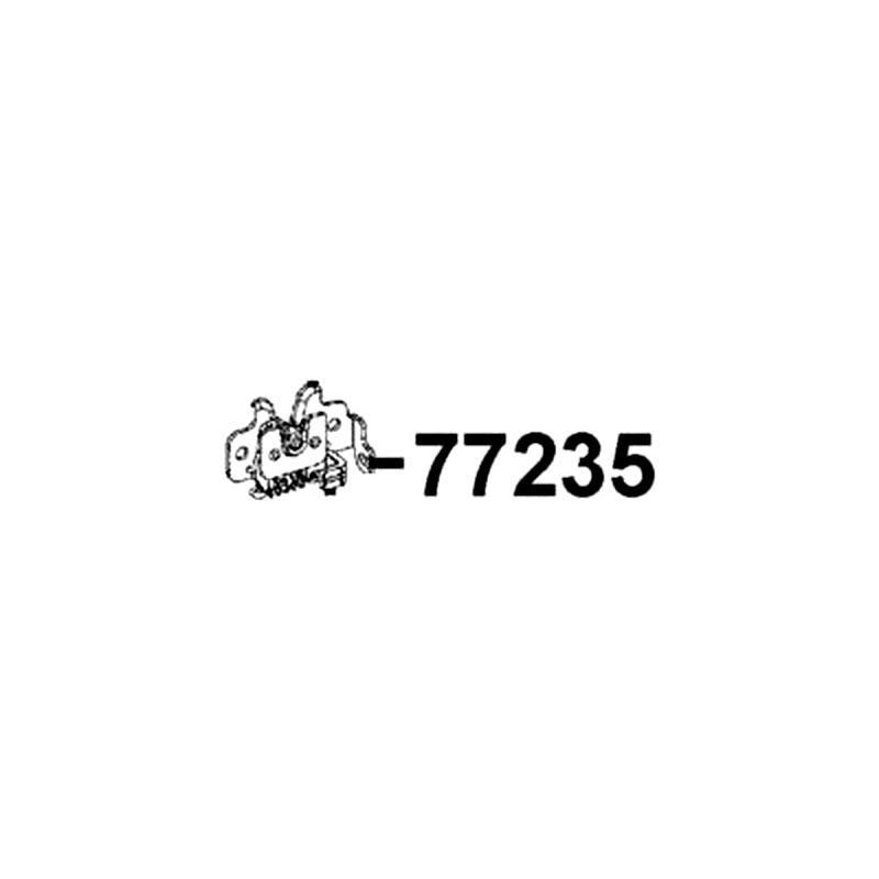 77235-ZZA6-C00 SEAT CATCH COMP — diagram cutout