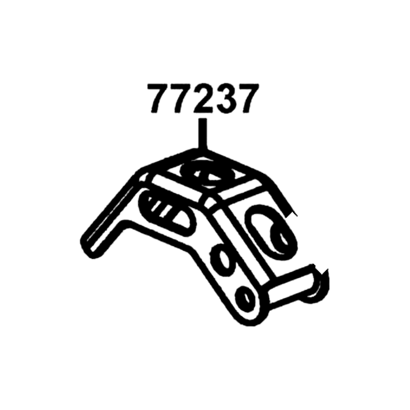 77237-LKL5-E30 STAY RR SEAT — diagram cutout