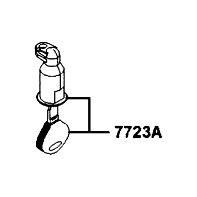 7723A-AGJ5-900 SEAT LOCK ASSY — diagram cutout