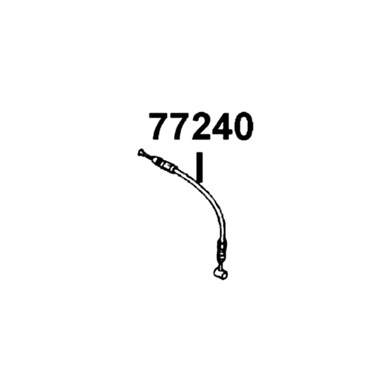 77240-LDC8-E10 CABLE COMP SEAT LOCK — diagram cutout