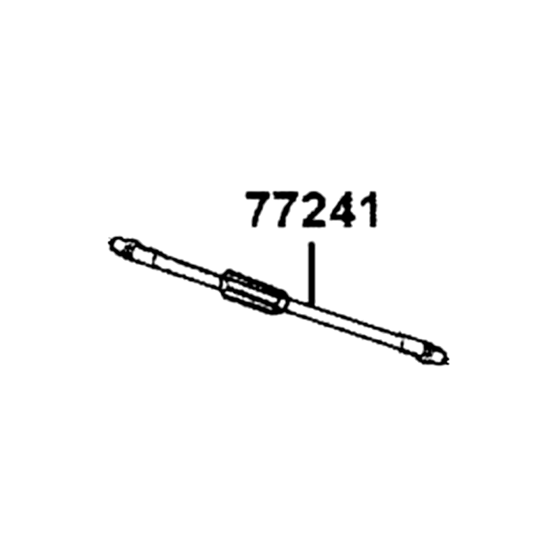 77241-LGC6-E00 CABLE COMP. SEAT CATCH — diagram cutout
