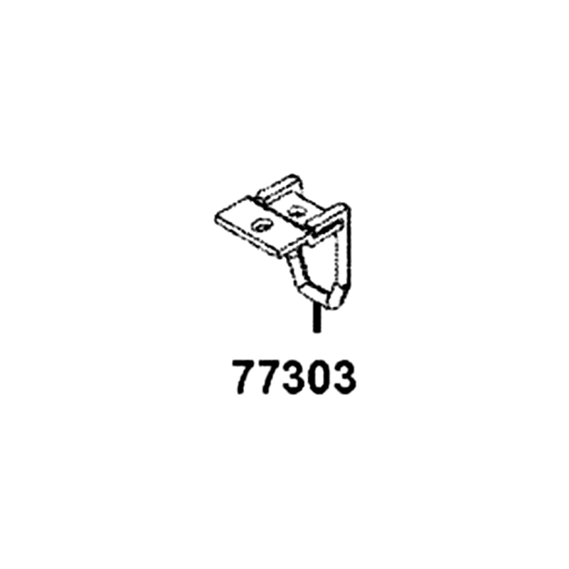 77303-LAB4-900 HOOK SEAT LOCK — diagram cutout