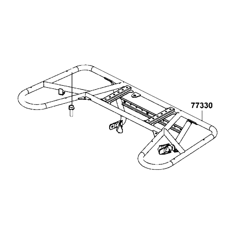77330-AGA8-E00 CARRIER RR RACK — diagram cutout