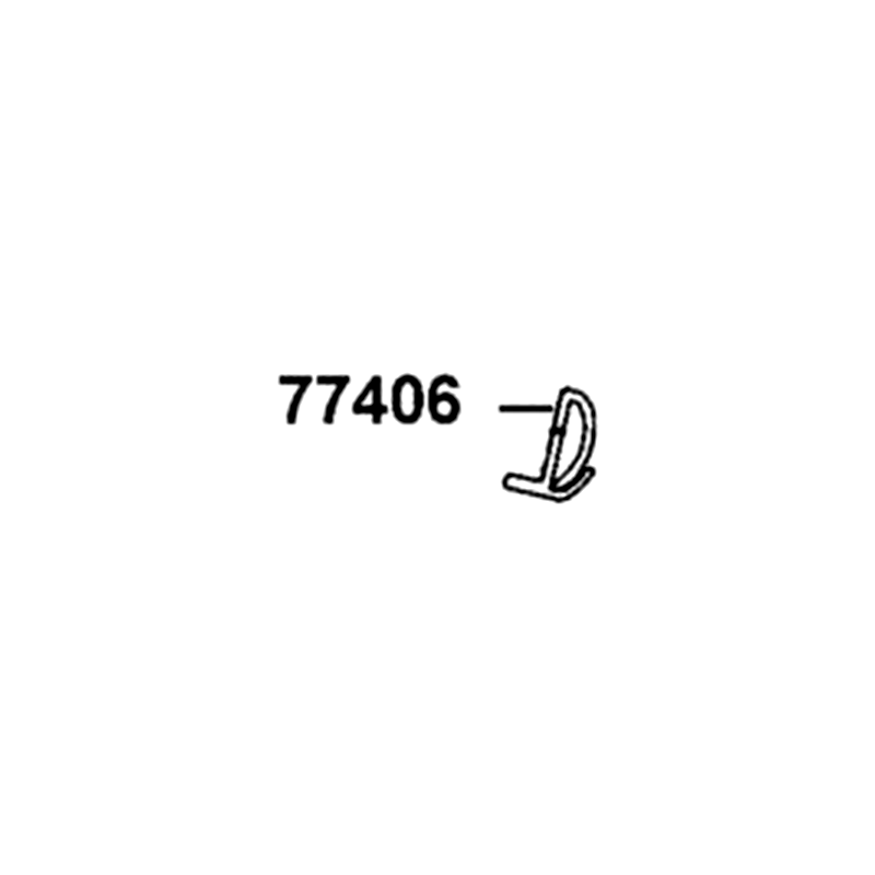77406-ALE8-E00 TUBE BACK SEAT — diagram cutout