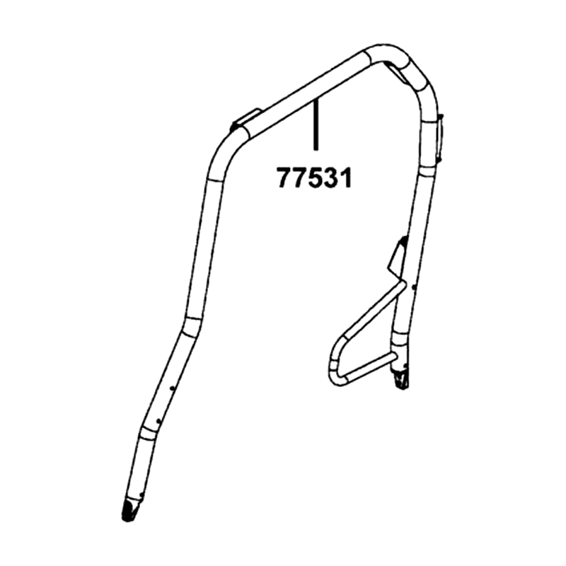 77531-ALE8-E00 L PIPE COMP ROOF — diagram cutout