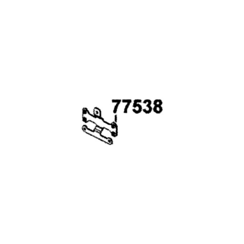 77538-AFB9-M00 STAY HEADREST — diagram cutout