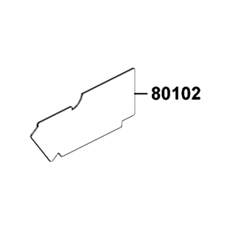 80102-AHH8-M00 SHIELD LH LOWER — diagram cutout